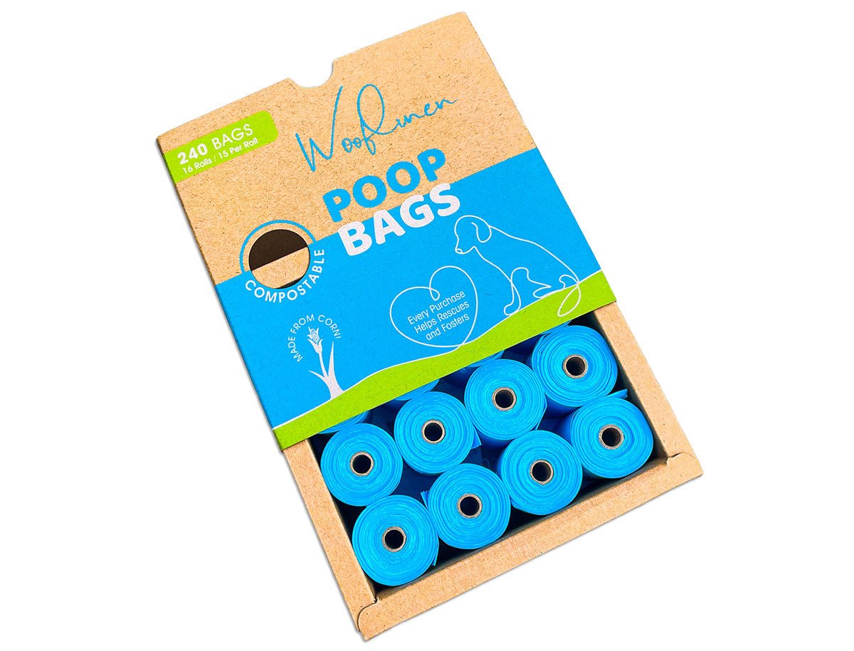 Compostable Dog Poop Bags - Wooflinen