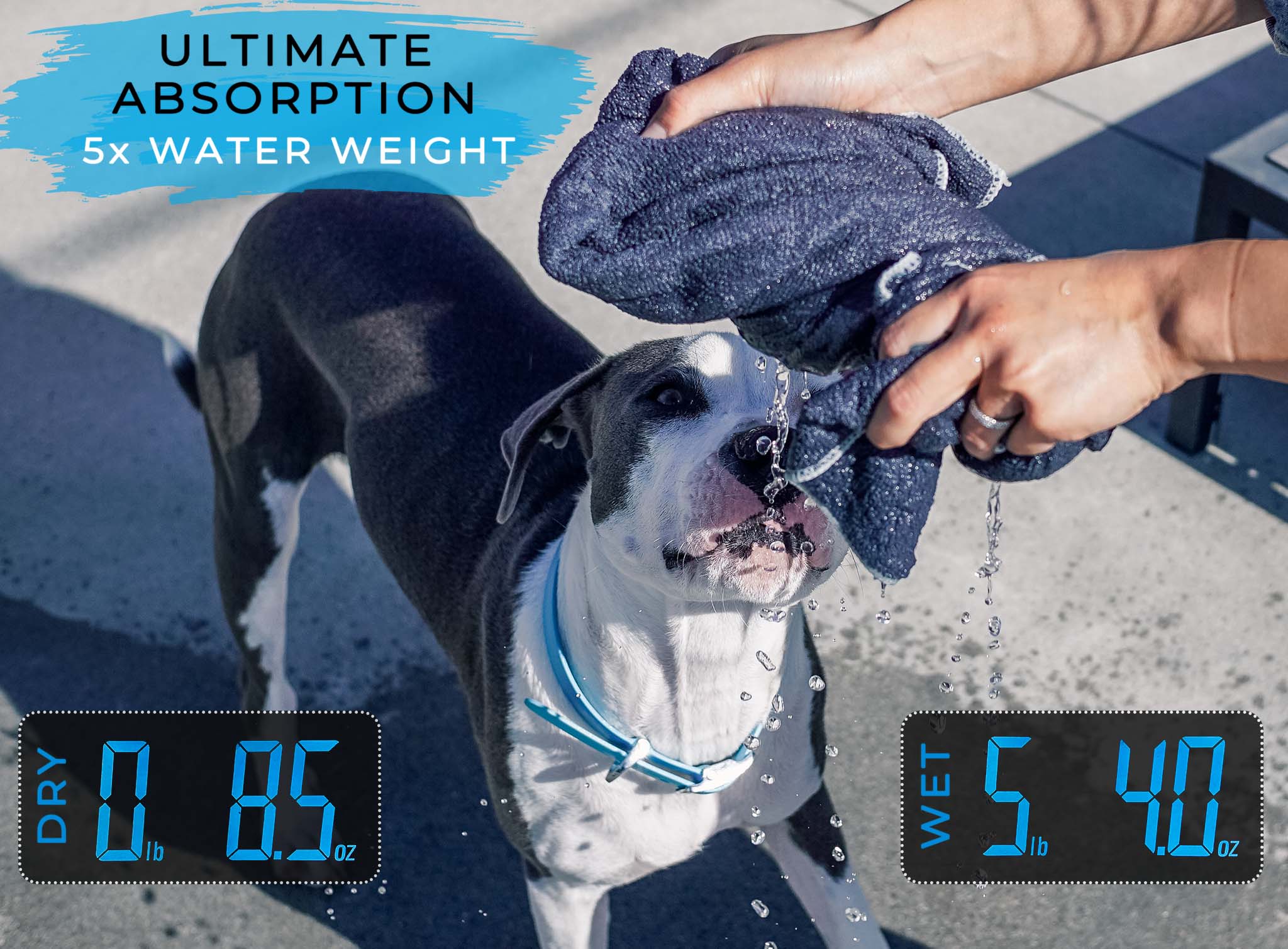 Microfiber Pet Towel 2-Pack - Wooflinen