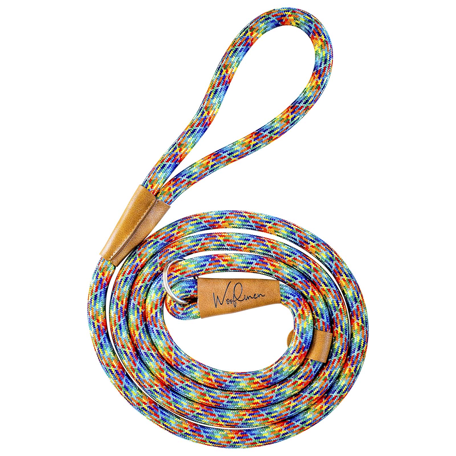 Ultra Reflective 7' "Fatty" Series Dog Slip Leash - Wooflinen